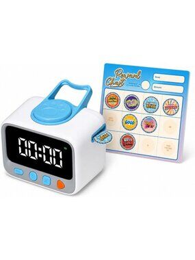 Sticker Timer Visual Countdown Timer with 200 Medal Reward Stickers for Kids